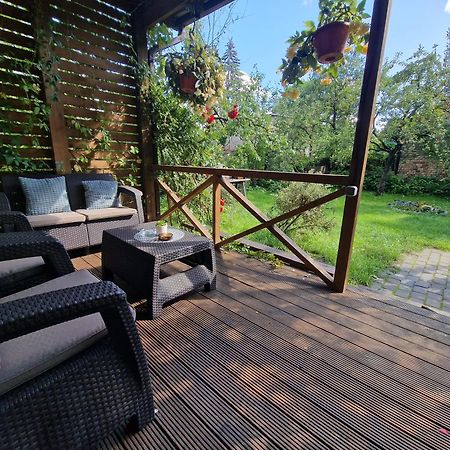 Boutigue City House With Terrace And Garden Free Parking リガ エクステリア 写真