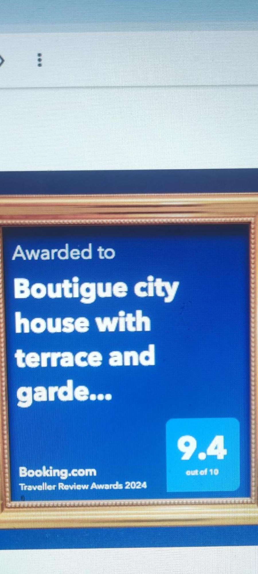 Boutigue City House With Terrace And Garden Free Parking リガ エクステリア 写真